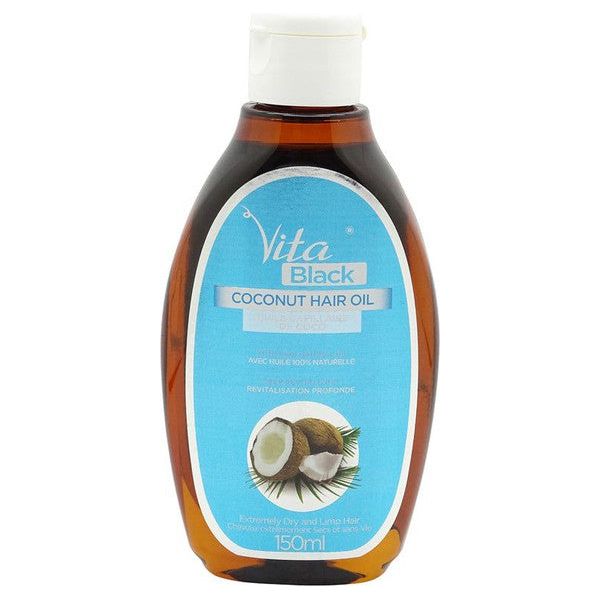 Vita Black Health & Beauty Vita Black Coconut Hair Oil 150ml