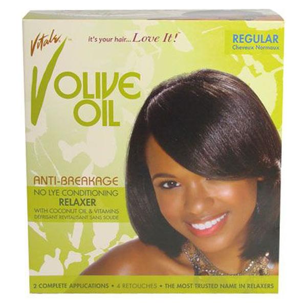 Vitale Health & Beauty Vitale Olive Oil Relaxer Kit Two App Reg