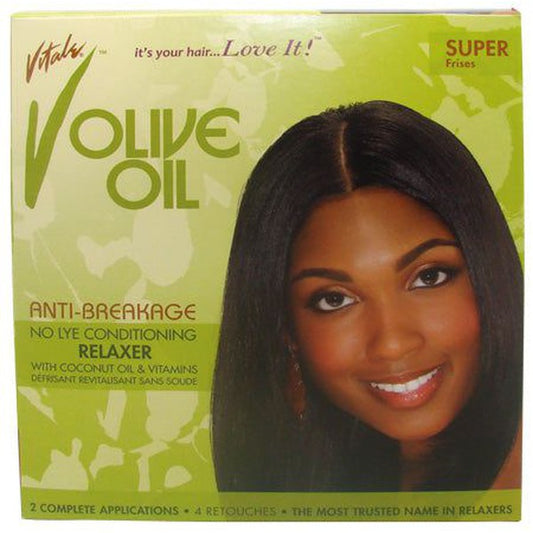 Vitale Olive Oil No Lye Conditioning Relaxer Super