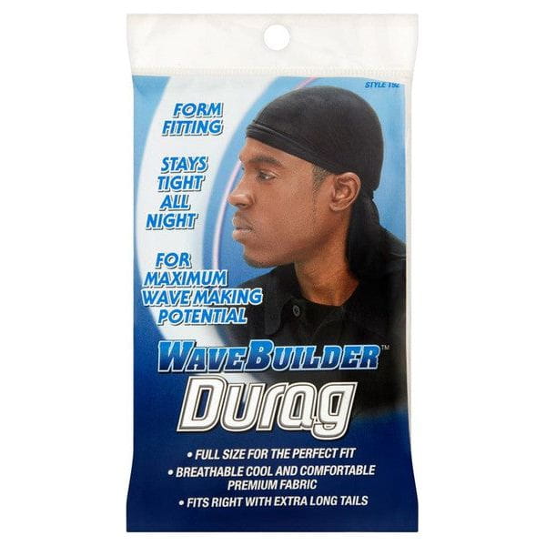 WaveBuilder Health & Beauty WaveBuilder Durag - Black Style 192