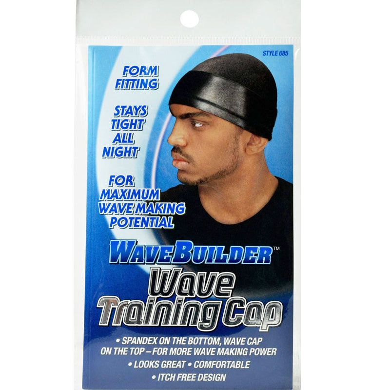 WaveBuilder WaveBuilder Wave Training Cap - Black