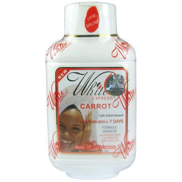 White Express Health & Beauty White Express Extra Whitening Milk Carrot 7Days 500ml