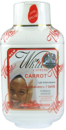 White Express Extra Whitening Milk Carrot 7Days 500ml | gtworld.be 