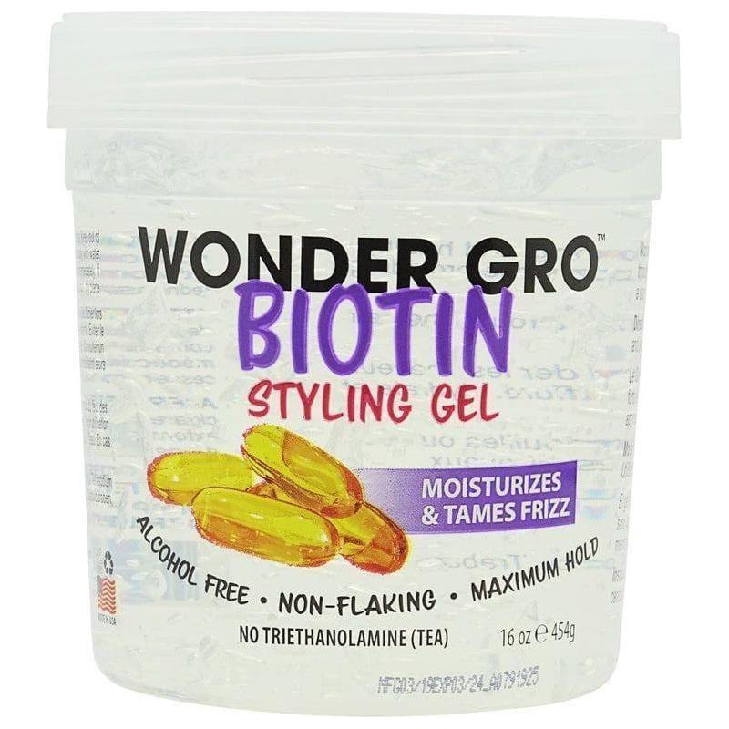 Wonder Gro Health & Beauty 454g Wonder Gro - Gel coiffant à la biotine 454/907 g