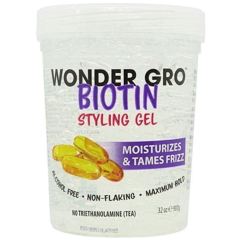 Wonder Gro Health & Beauty 907g Wonder Gro - Gel coiffant à la biotine 454/907 g