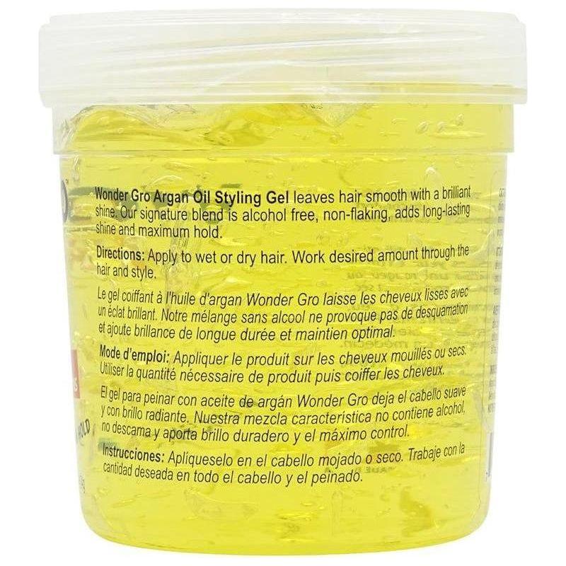 Wonder Gro Health & Beauty Wonder Gro Argan oil Styling Gel 454/907g
