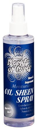 Worlds of Curls Worlds of Curls Moisturizing Oil Sheen Spray  236ml