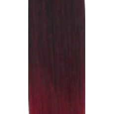 X-Pression Health & Beauty Schwarz-Rot Mix Ombré #T1B/39 X-Pression 2x Pre Stretched Ultra Braid 46" (116cm) - Weight: 160-165g