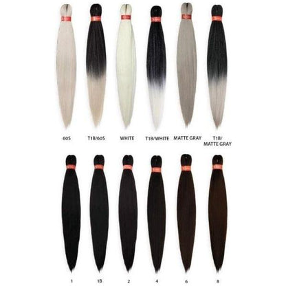 X-Pression 2x Pre Stretched Ultra Braid 46" (116cm) - Weight: 160-165g