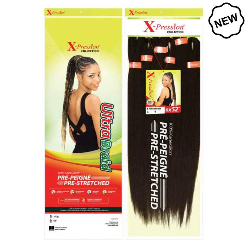 X-Pression 6x Pre Stretched Ultra Braid 52" (132cm) - Weight: 270g | gtworld.be 