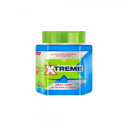 Xtreme Health & Beauty 8.82 Oz Xtreme Pro-Expert Blue Styling Hair Gel Xtreme Control W Aloe Vera 8.82oz / 35.27oz