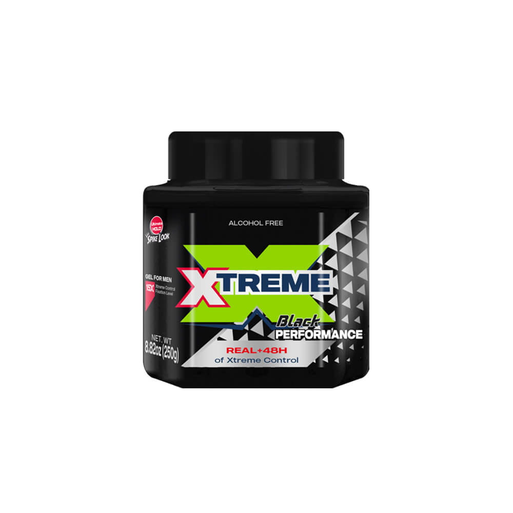 Xtreme Xtreme Reaction UV Protection Hair Styling Gel Black Performance 8.82oz/250g