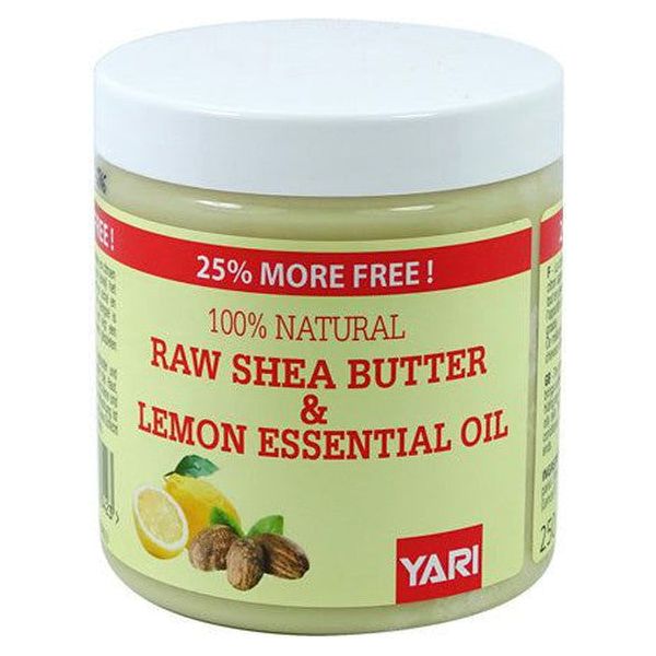 Yari Health & Beauty Yari 100% Natural Raw Shea Butter & Lemon Essential Oil 250ml