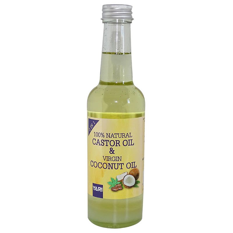 Yari 100% Natural Castor Oil & Virgin Coconut Oil 250ml | gtworld.be 