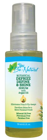 Be Natural Botanical Defrizz Define & Shine Serum 2Oz | gtworld.be 