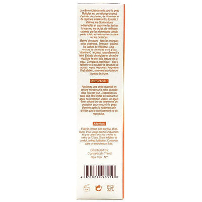 Zeenat Health & Beauty Zeenat Carrot Multiplex Skin Brightening Cream 50G