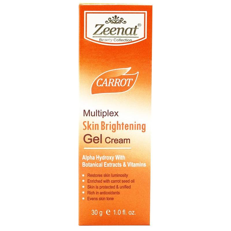 Zeenat Health & Beauty Zeenat Carrot Multiplex Skin Brightening Gel Cream 30G