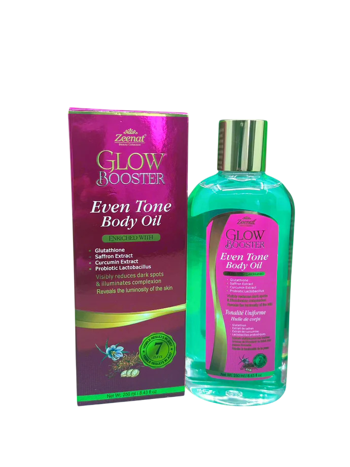 Zeenat Health & Beauty Zeenat Glow Booster EvenTone Body Oil 250ml