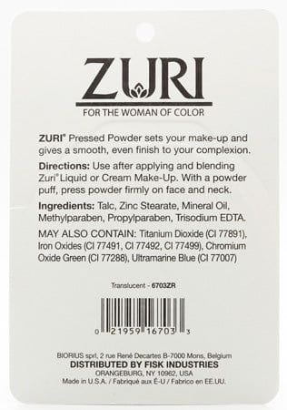 Zuri Net/Sheer Pressed Powder Translucent | gtworld.be 